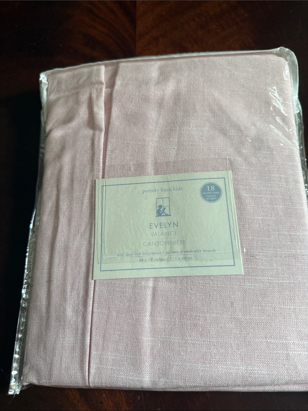 Brand new never opened Pottery Barn Kids Evelyn valance